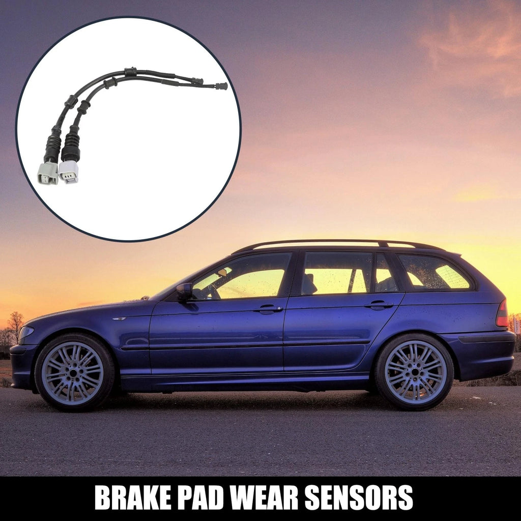 2 Pcs Front Brake Pads with Electronic Wear Sensor for Lexus LS400 (1990–2000)