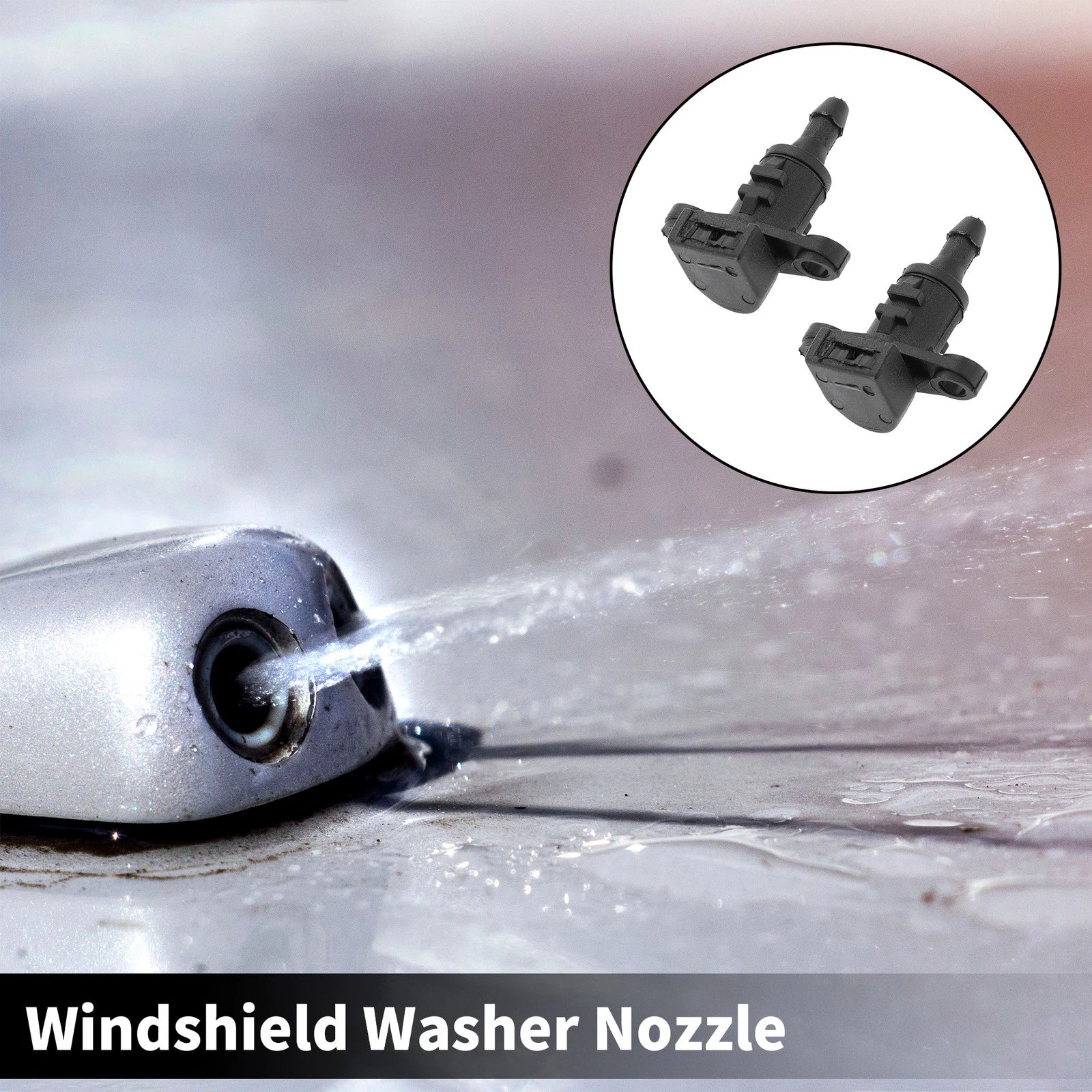 2X Windshield Washer Nozzle for Kia Ceed (2012–2018) No. 98630A2900