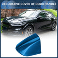 1 Pc Door Handle Cover Front Left for Ford Mustang (2015–2020) ABS Blue