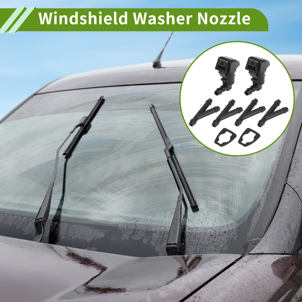 Windshield Washer Nozzle with Hose Connector for Ford F150 (2015–2020)