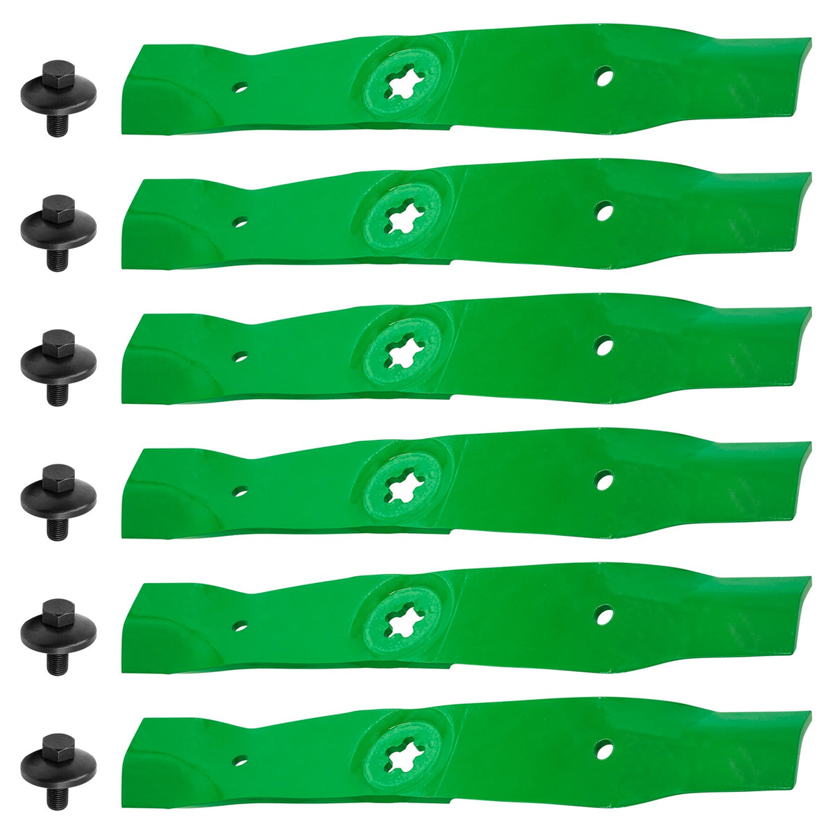 Deck Blade with Bolt 48 Inch Replacement for Husqvarna Dixon Poulan (1995–2010)