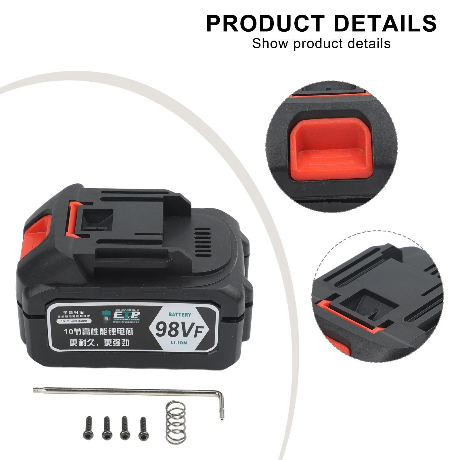 PCB-Ready Battery Box for 18V/21V Power Tools
