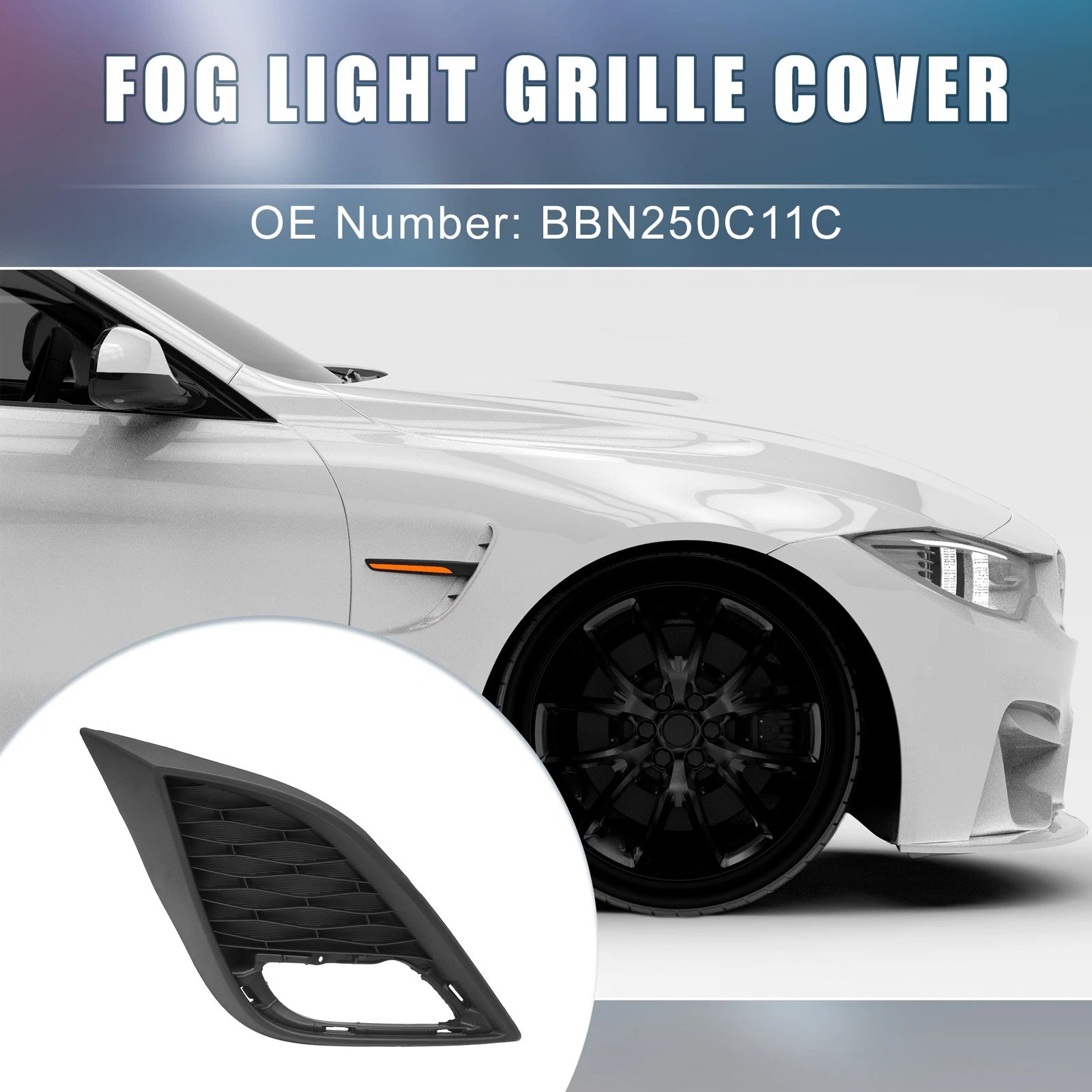 Front Right Fog Light Grille Cover Trim for Mazda 3 (2010–2011)