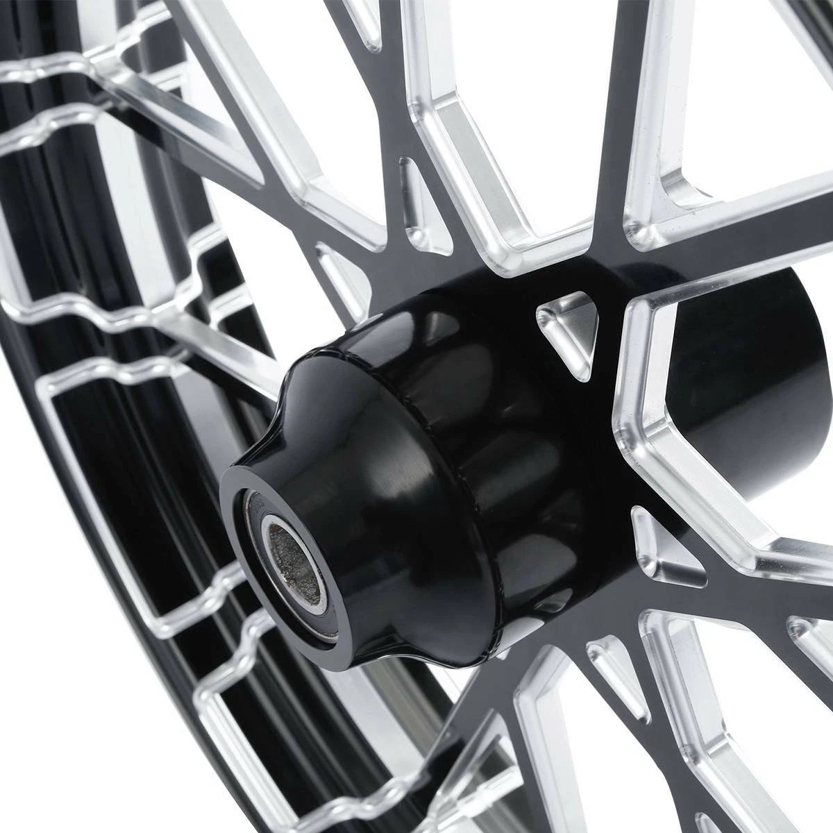30" x3.5" CNC Front Wheel Rim Hub Single Disc for Harley Touring (1997–2021)