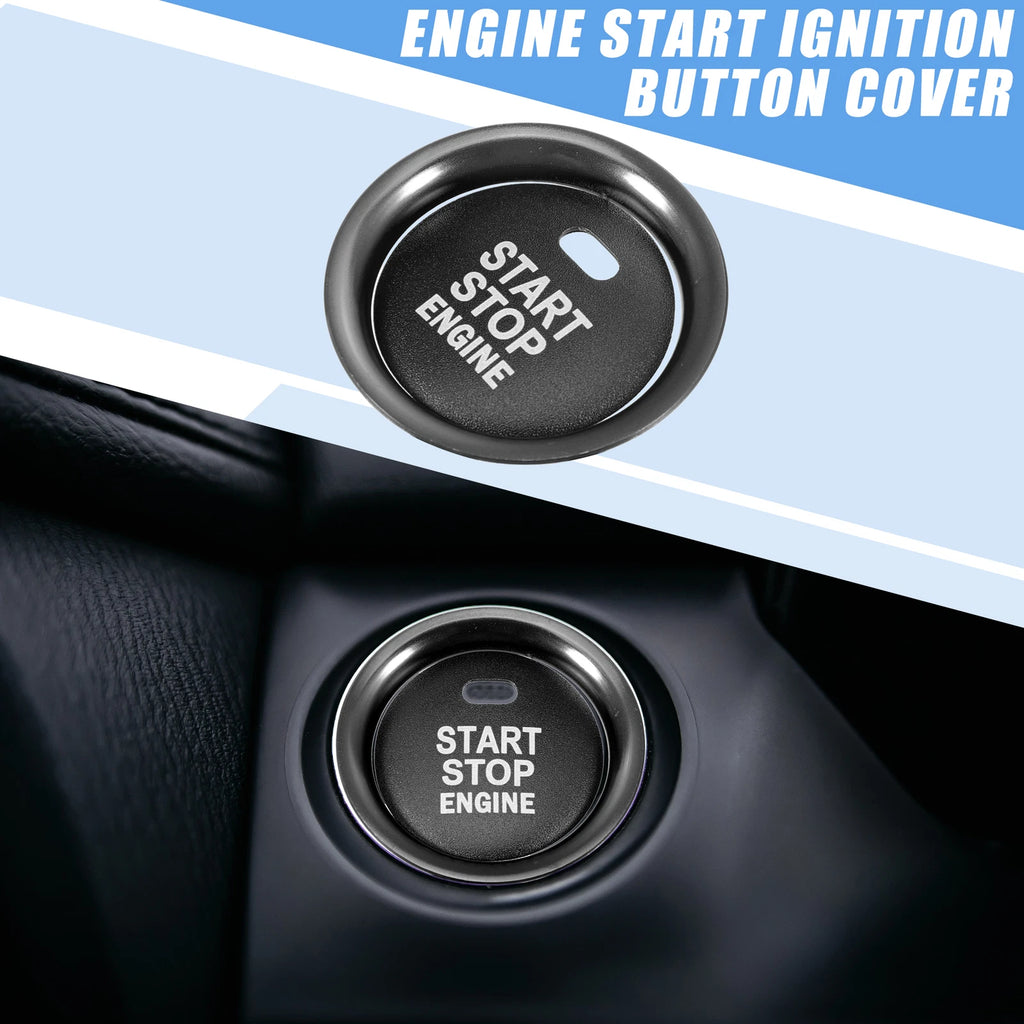 Engine Start Stop Button Cover Decal for Mazda 2 3 6 CX-3 CX-4 (2011–2023)