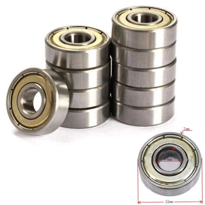 10Pcs 623zz Deep Groove Ball Bearings for Miniature Applications