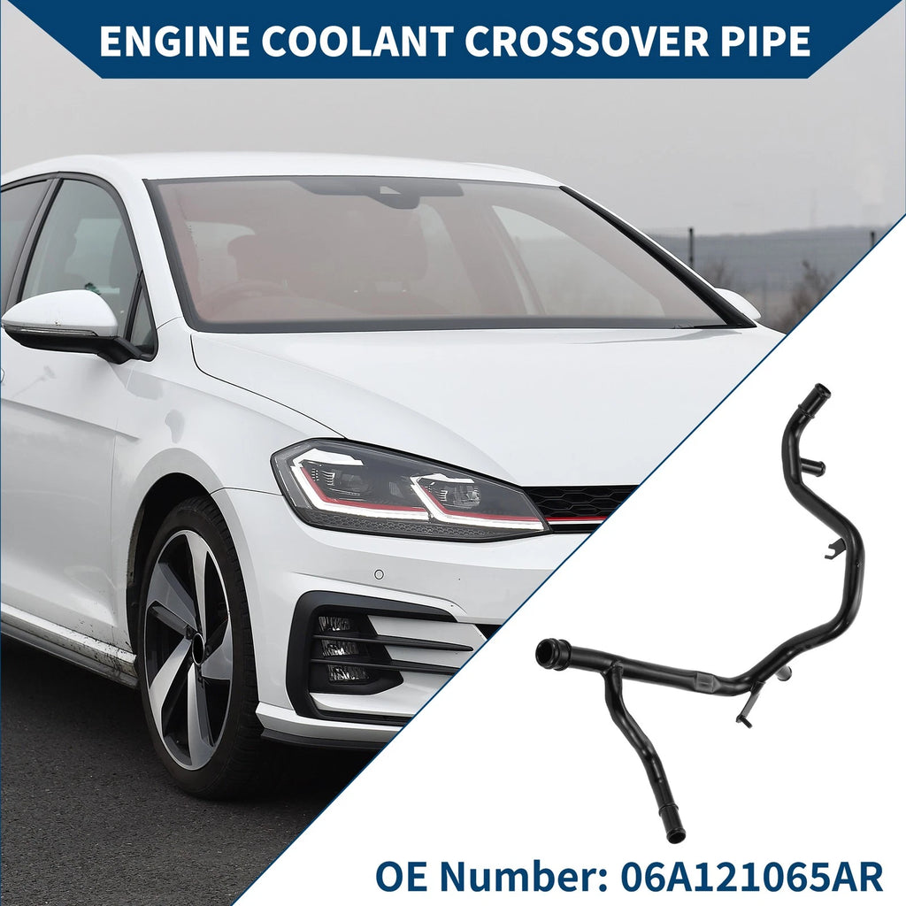 Engine Coolant Crossover Pipe for Volkswagen Golf (1999–2006) Replacement