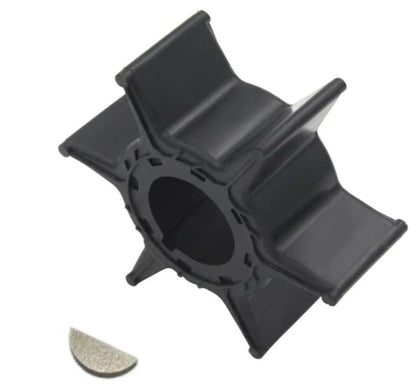 Water Pump Impeller with Key for Yamaha 2 Stroke 25 30 HP Outboard (1990–2000)