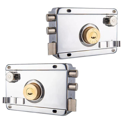 Robust Iron Door Lock for Household Safety