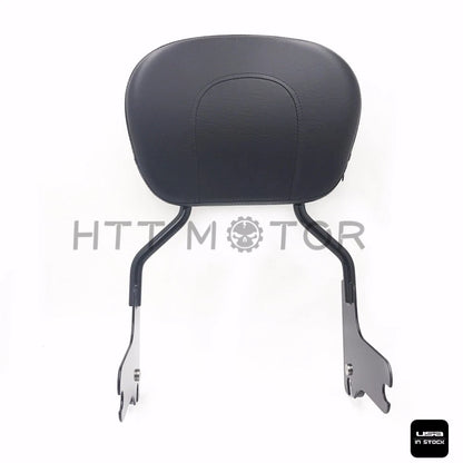 Black Backrest Sissy Bar for Harley Touring Road King Electra Street Glide (1997–2008)