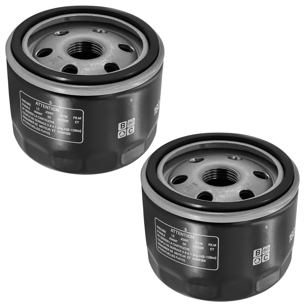 Oil Filter 2 Pack Replacement for BMW R1200RT R1200R R Classic (2010–2013)