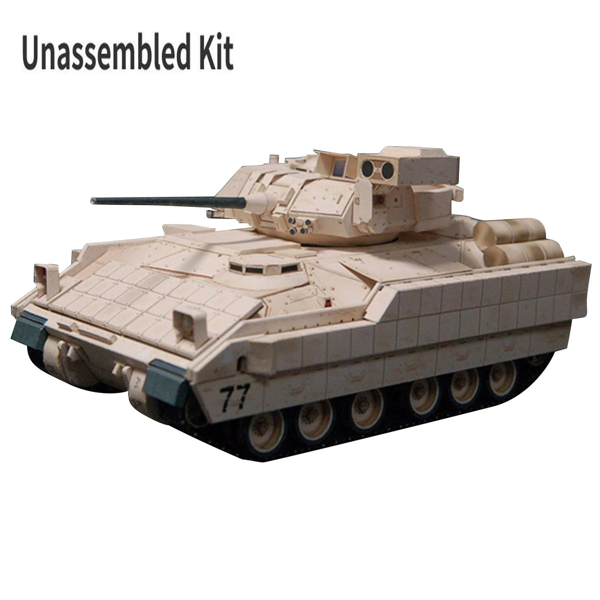 1/43 M2 Bradley Infantry Fighting Vehicle Model Kit (Unassembled)