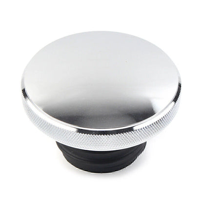Chrome Vented Gas Cap for Harley Dyna, Road King, Heritage, Softail
