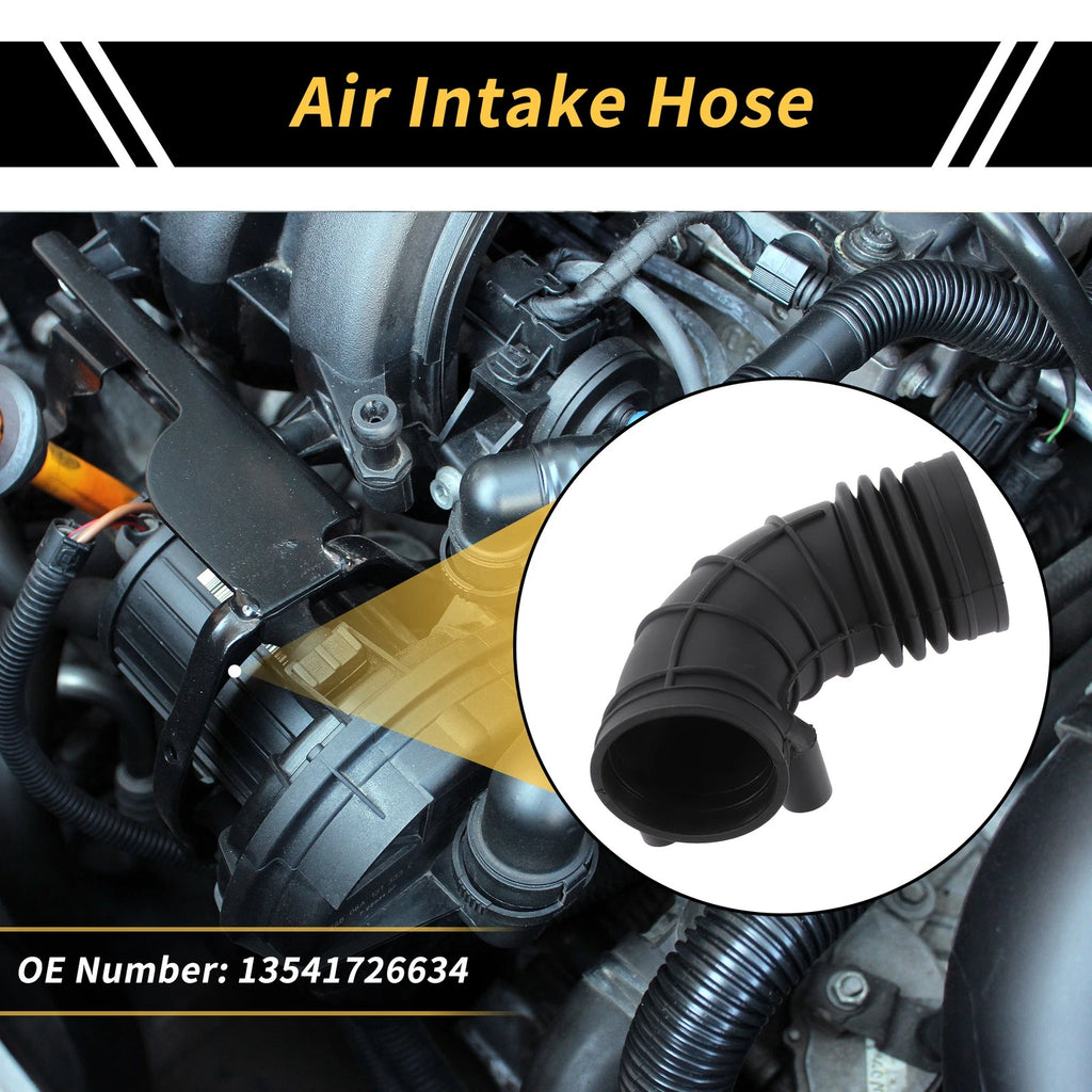 Engine Air Intake Hose Replacement Rubber 1 Piece for BMW 5 (E34) 1991–1996