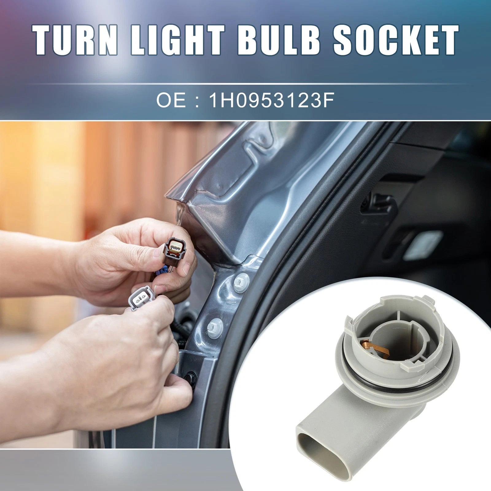 Turn Signal Lamp Socket Replacement for Volkswagen Transporter (1997–2002)