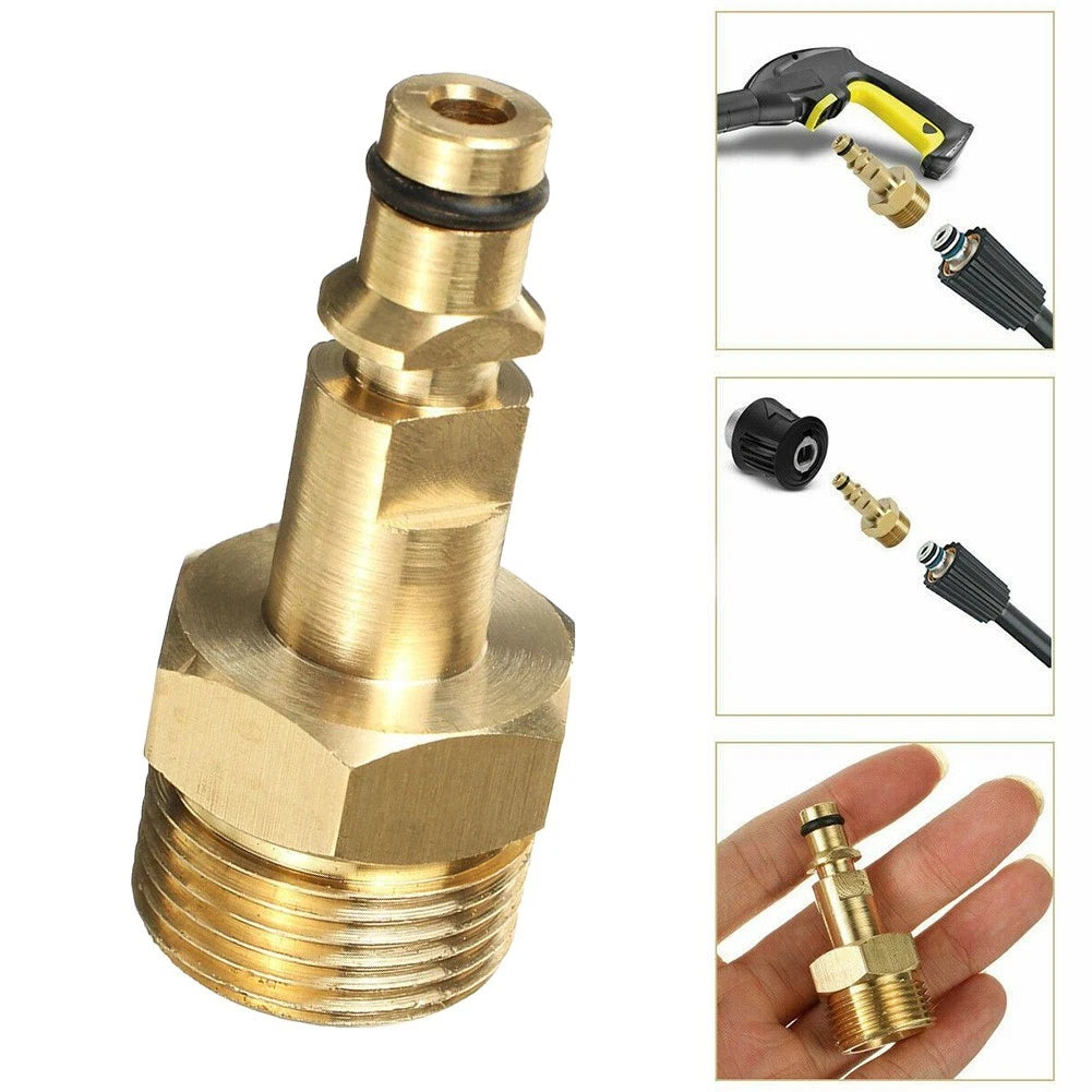 Adapter for High Pressure Washer Hose Quick Connector (220 Bar / 3200 Psin)