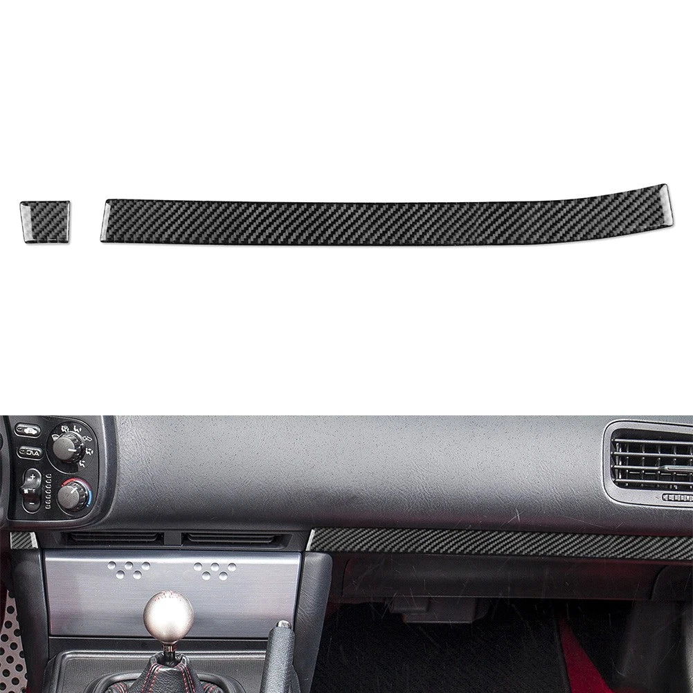 Center Console Dash Strip Cover for Honda S2000 (2004–2009) Red