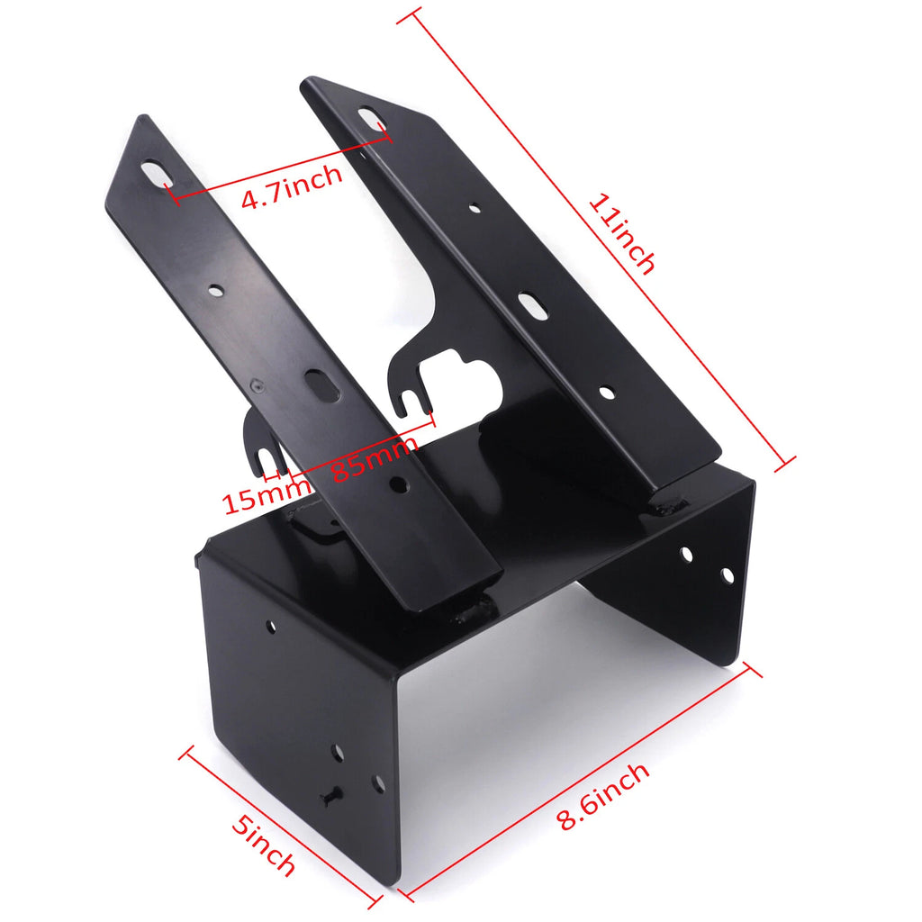 Front Fairing Radio Caddy Mount Bracket for Harley Road Glide (1998–2013)