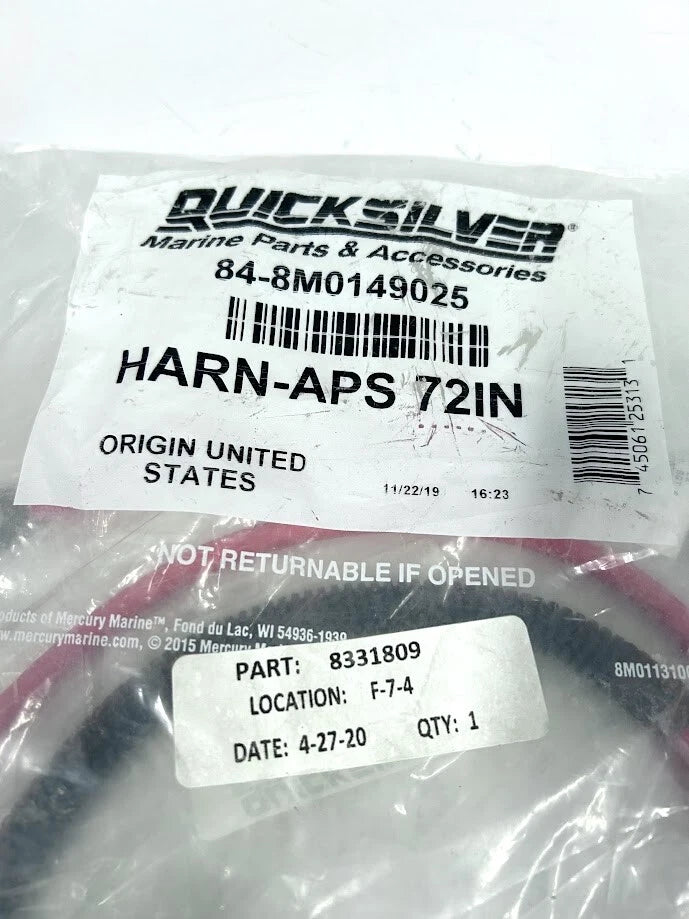 APS Harness 72'' for Mercury Quicksilver (84-8M0149025)