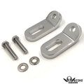 Chrome Touchless Tie-Downs Mounting Brackets for Harley Touring FLH/T (2014–2023)