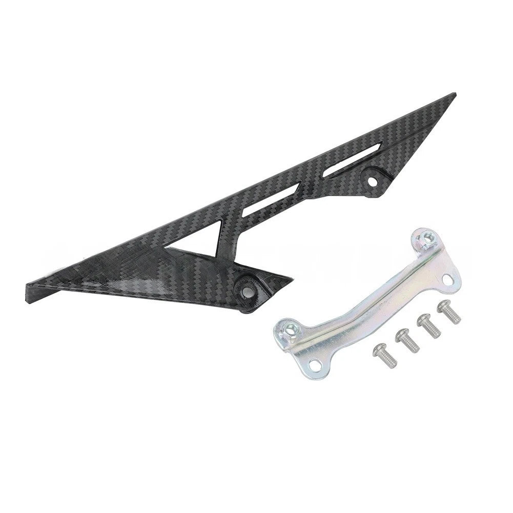 Carbon Chain Cover for Ebike Upgrade (Carbon Fiber Pattern)