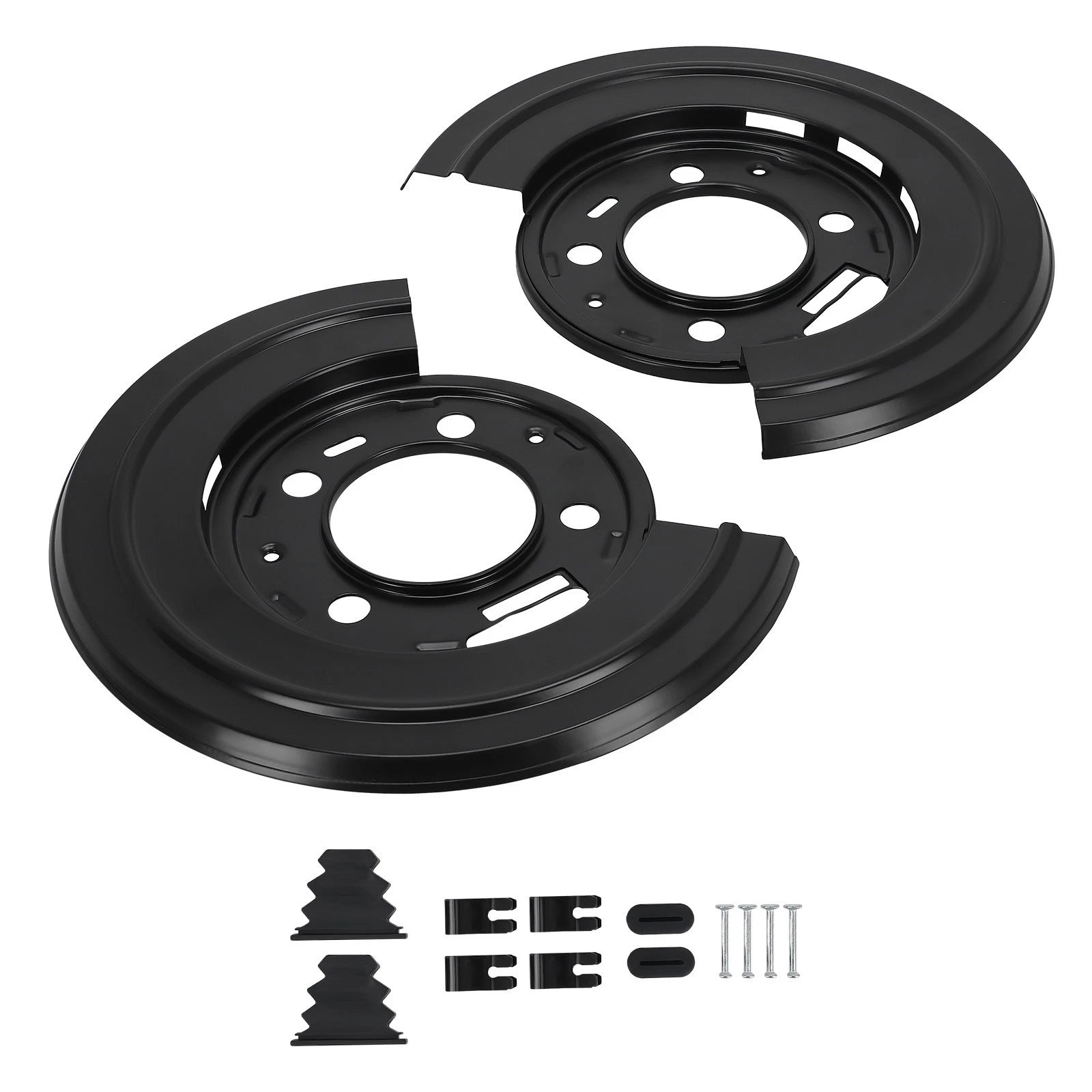 Pair Rear Brake Dust Shield Plate for Ford Excursion (2000–2005) 4C3Z2210AA