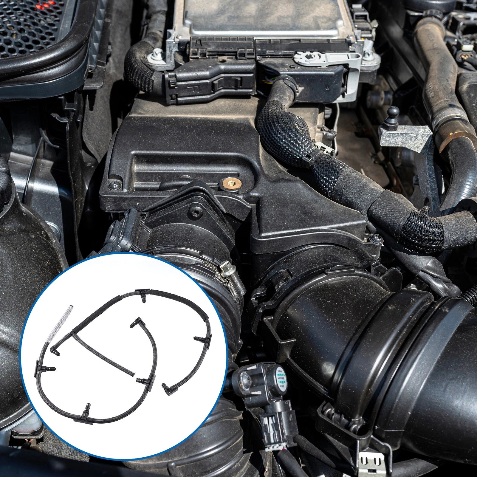 Fuel Injector Return Line Set Left Right for Chevrolet Silverado (2007–2013)