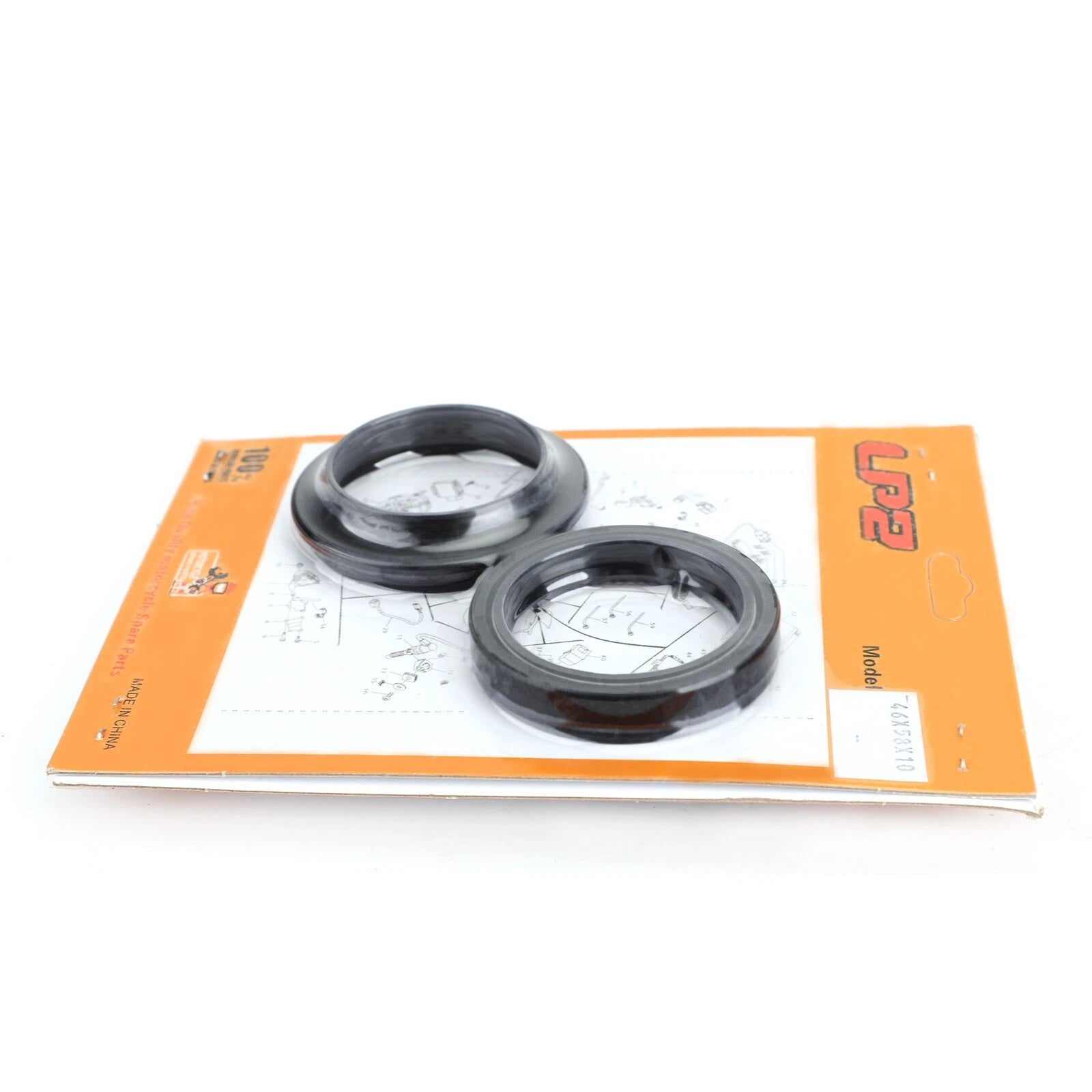Fork Seal Dust Kit for Kawasaki ZX600 ZX636 Ninja ZX-6R ZZ-R600 ZX-9R (1998–2008)