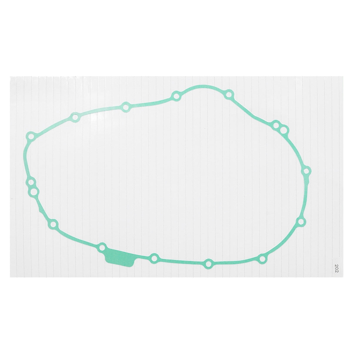 Crankcase Clutch Cover Gasket Replacement for Honda VFR800Fi Interceptor 800 (1998–2001)