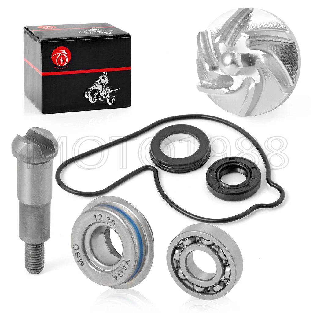 Water Pump Seal Repair Kit with Impeller & Shaft for Honda TRX450R TRX450ER (2004–2014)