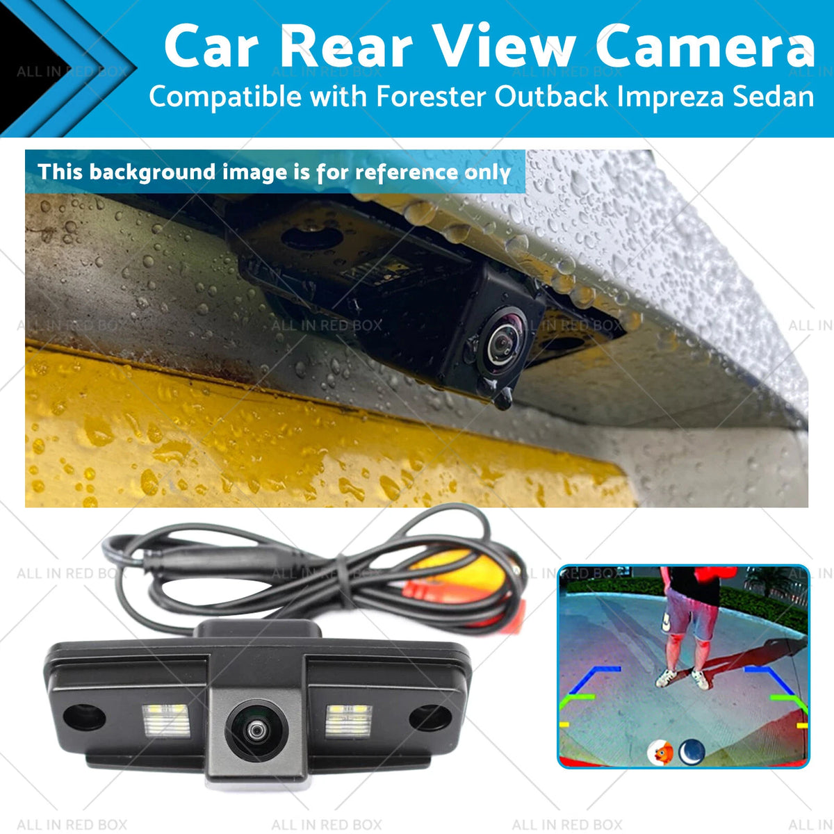 RearView Camera for Subaru Forester, Outback, Impreza (2010–2023)