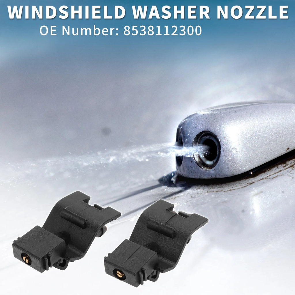 Set Front Windshield Washer Nozzles Replacement for Toyota 4Runner (2009–2018)