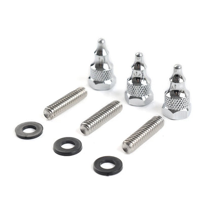 Set of 4 Chrome Windscreen Windshield Bolt Screws for Harley Electra Glide (1996–2013)