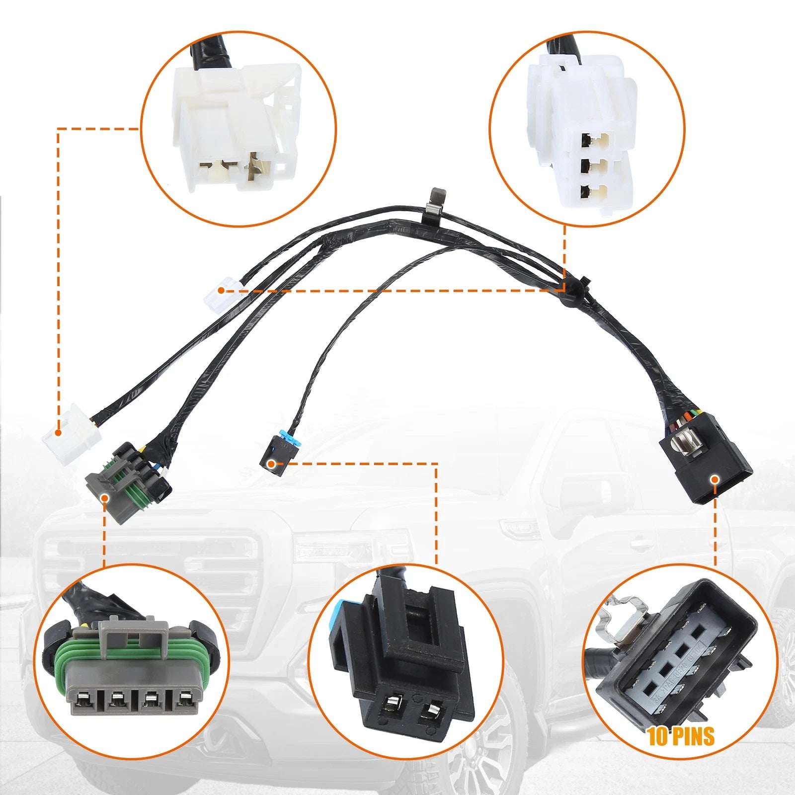 Blower Motor Wiring Harness Replacement for Chevrolet Colorado (2015–2022)