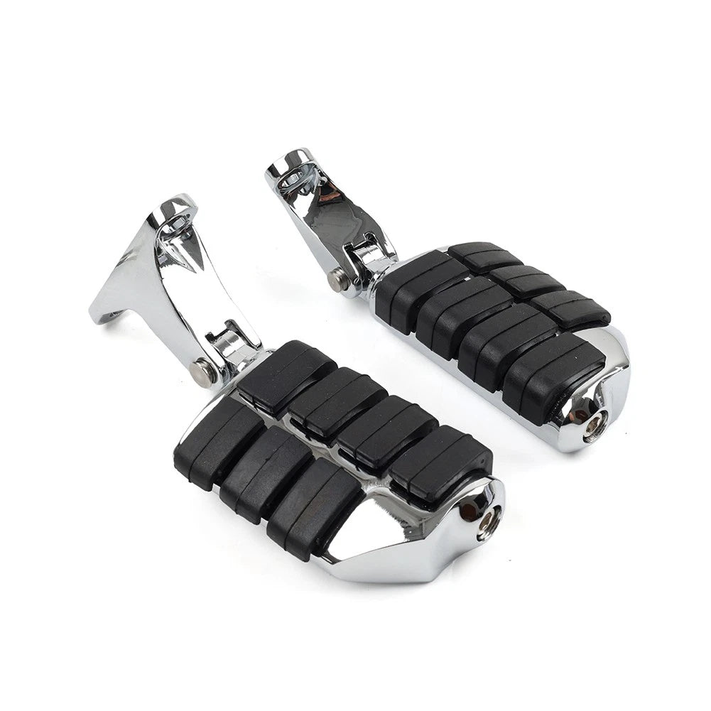 1Pair Rear Passenger Footpeg Mount Bracket For Harley Electra Street Glide 1993+