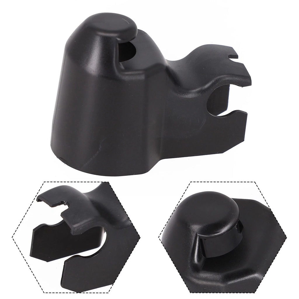 Wiper Nut Cover for - Rear Wiper Cap, Black