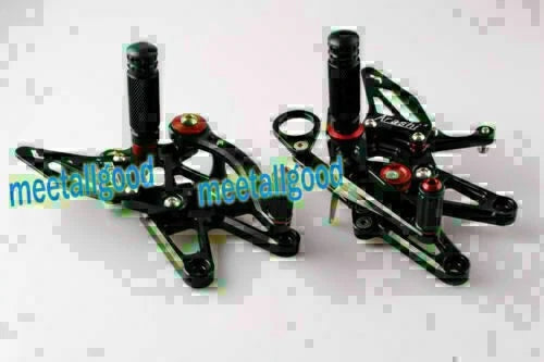 CNC Rearset Foot Pegs for BMW S1000RR (2010–2013)