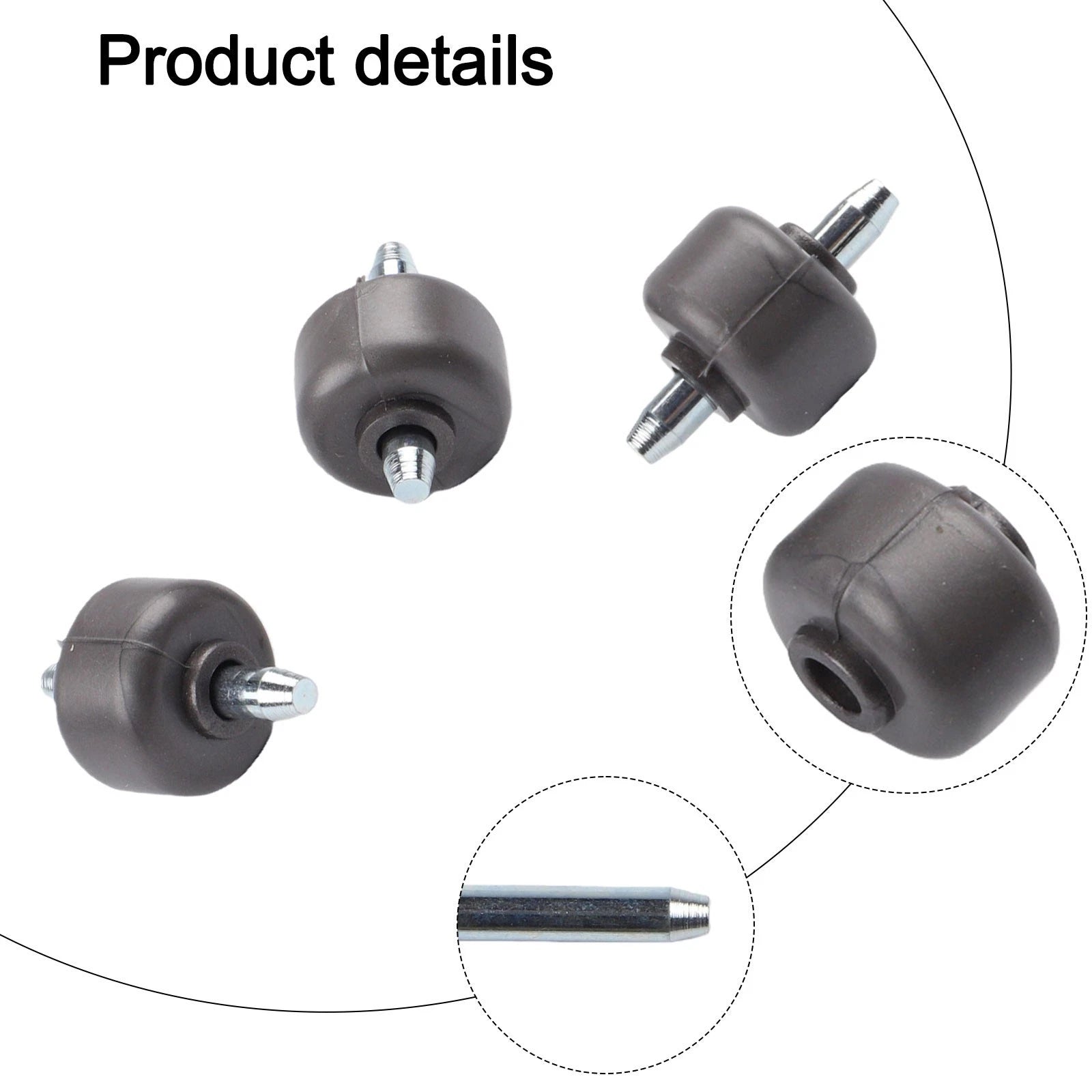 Replacement Soleplate Wheel Set for V8 V15 Direct Drive Cleaner