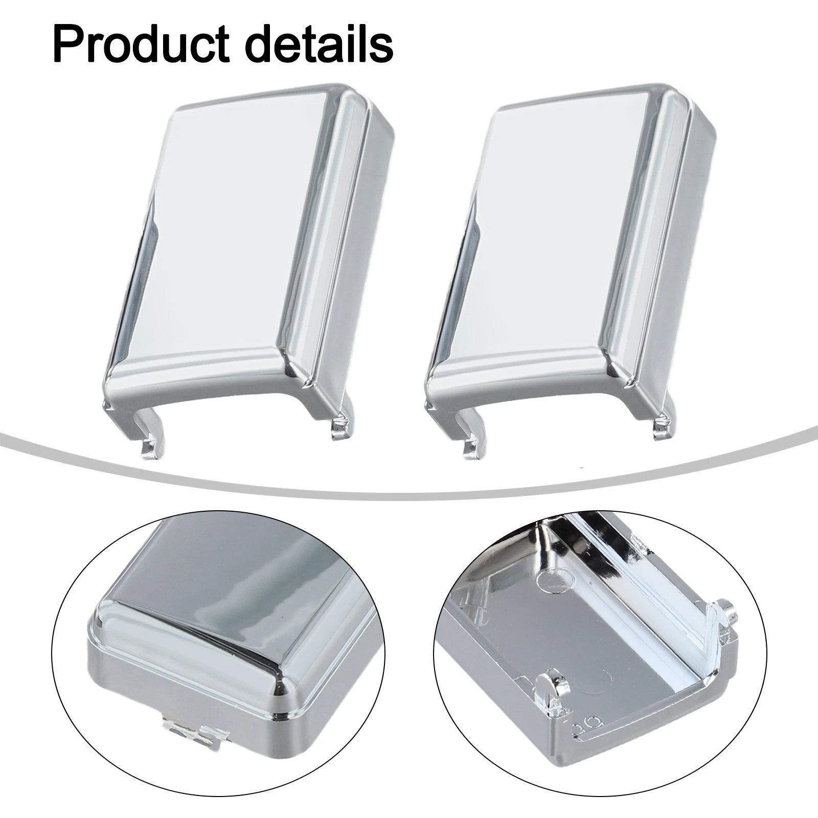 2X Replacement Door Pull Strap Covers for Chevrolet GMC