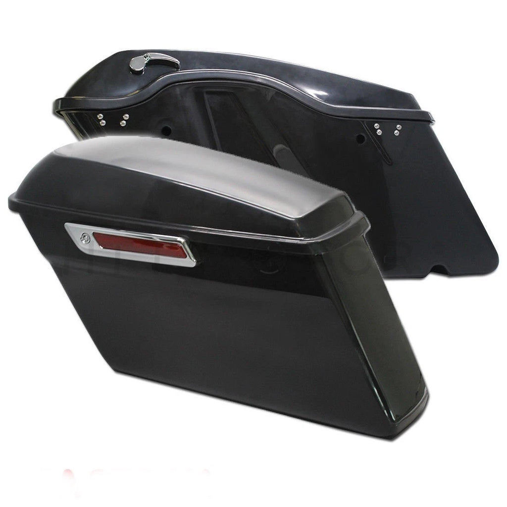 Hard Saddle Bags Trunk with Latch Keys for Harley Touring (2014–2024)