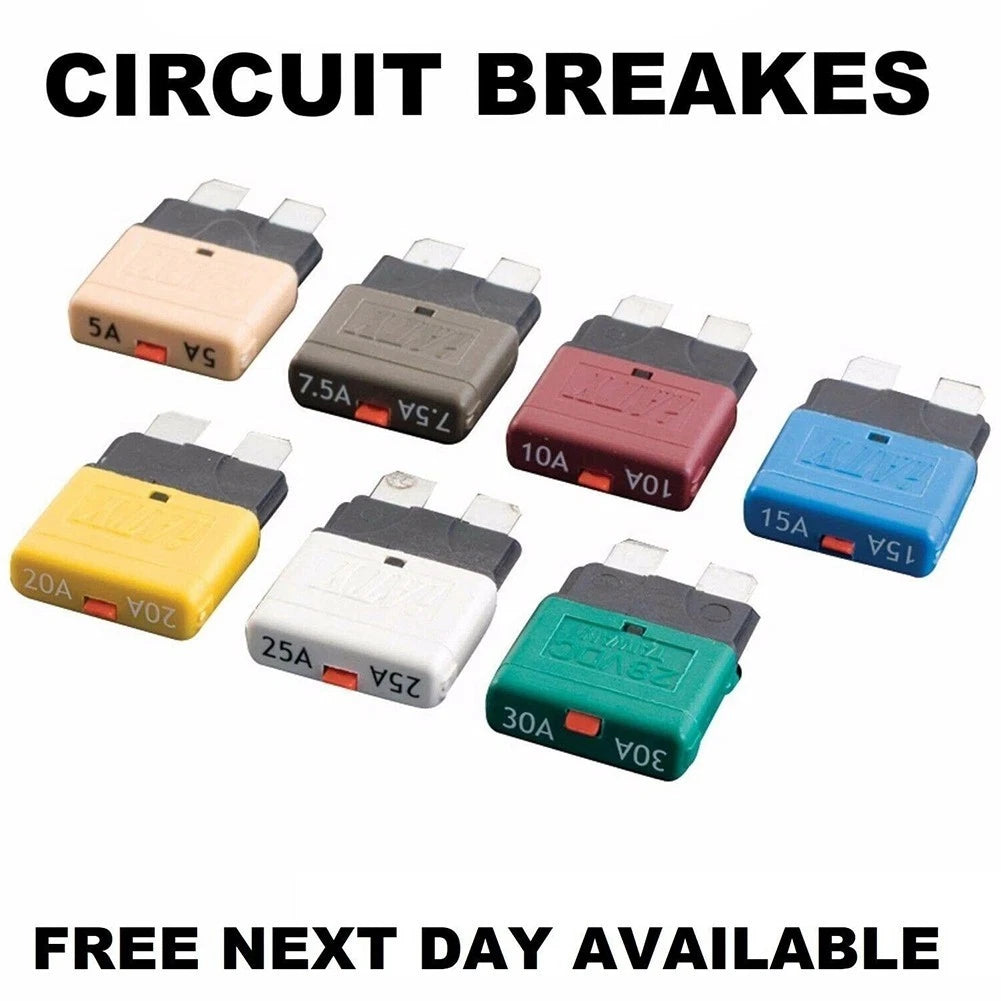 ATC Circuit Breaker for 12V 24V Vehicles (Automatic/Manual Reset)