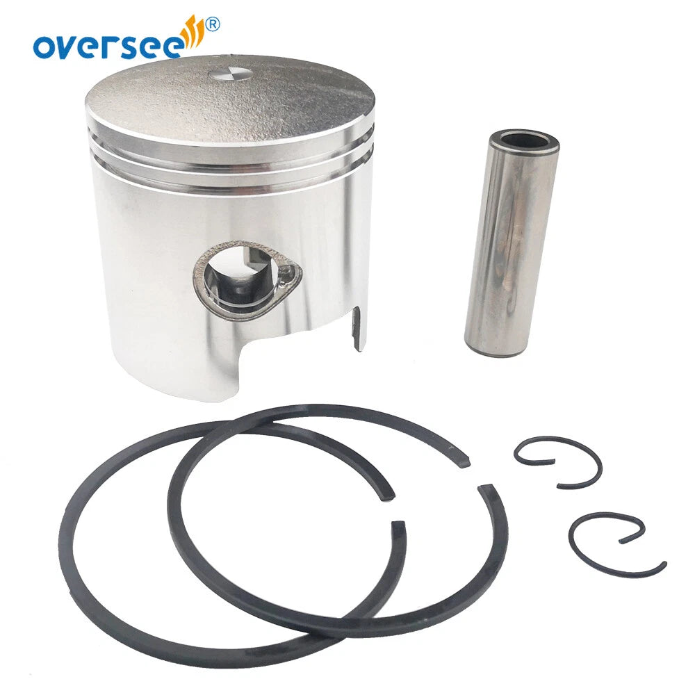 Piston Set & Rings for Tohatsu Nissan Mercury 25 30HP Outboard (346-00001-0/-1)