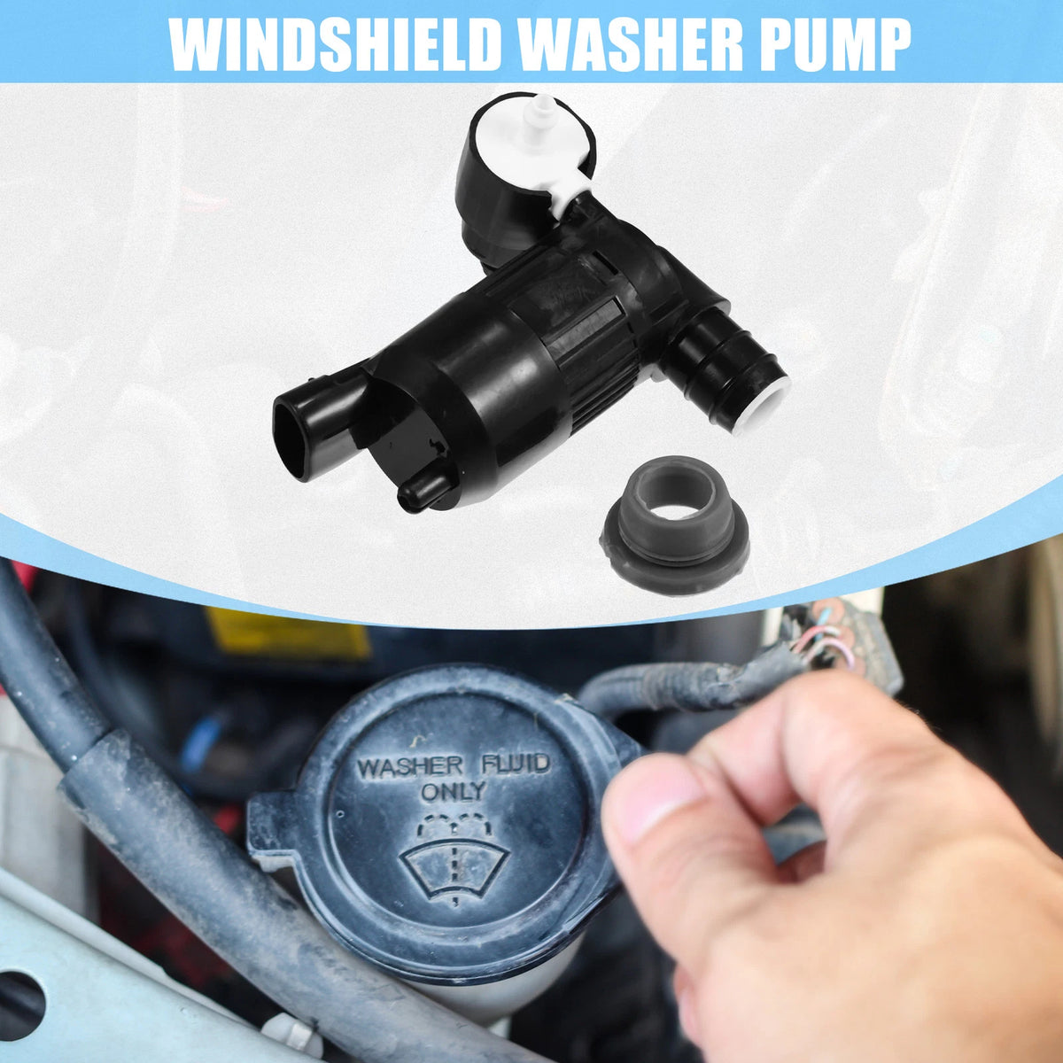 Windshield Washer Motor Pump with Grommet for INFINITI JX35 (2013) 28920-3JA0A