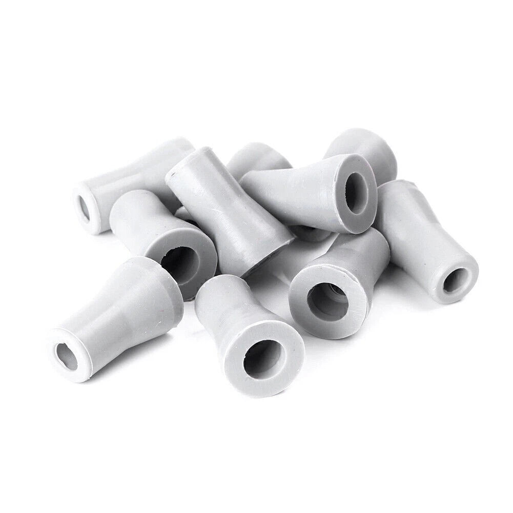 10 x Rubber Valve Snap Tip Adapter for Dental Oral SE Saliva Ejector