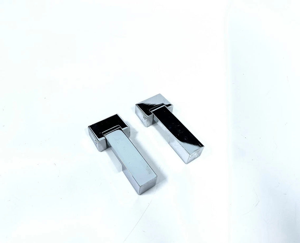 2X Stainless Steel Block Hinge for