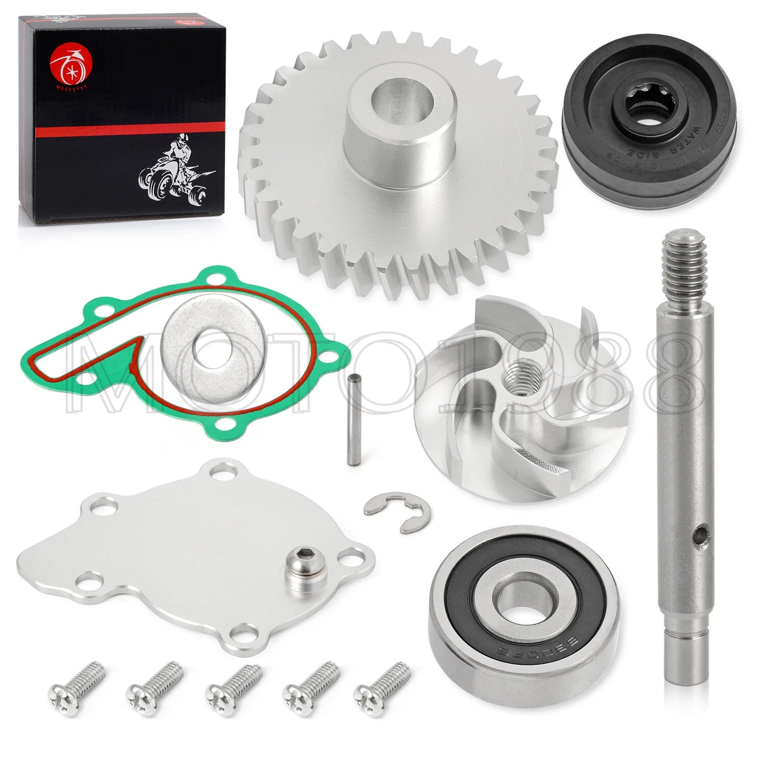 Banshee Billet Impeller Water Pump Rebuild Kit for Yamaha Banshee (1987–2006)