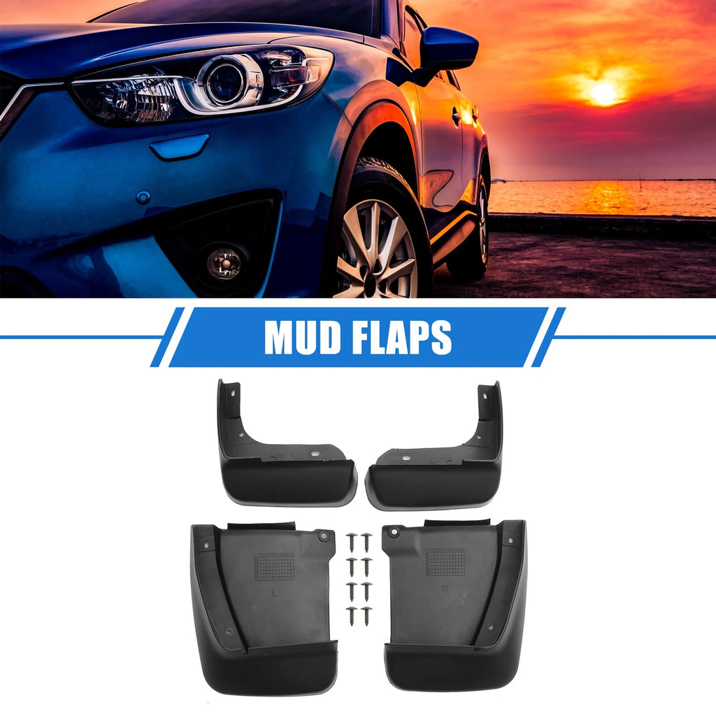 Mud Flaps Kit for Honda Accord Sedan (2003–2007) Front Rear Splash Guards