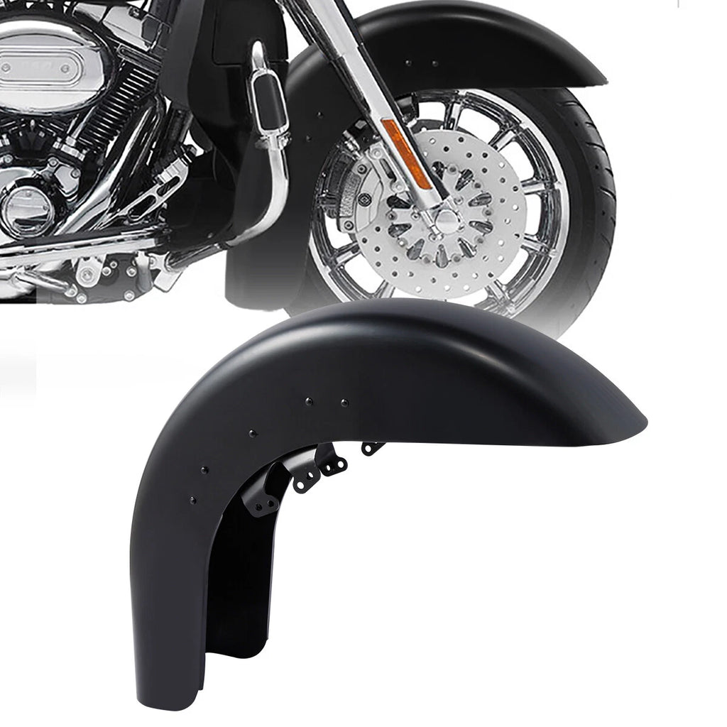 Front Fender for Harley Street Glide/Road Glide (2014–2026) Unpainted Black