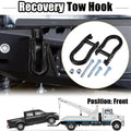 Front Recovery Tow Hook Kit for Chevy Silverado 1500 for GMC (2019–2024)