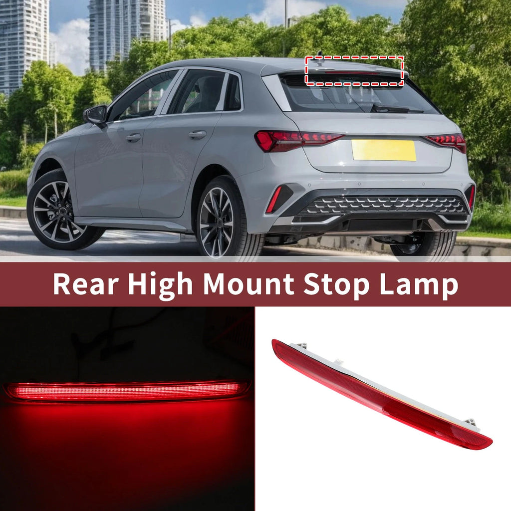 Red LED Third Brake Light Replacement for Audi A3 S3 RS3 8P (2004–2013)